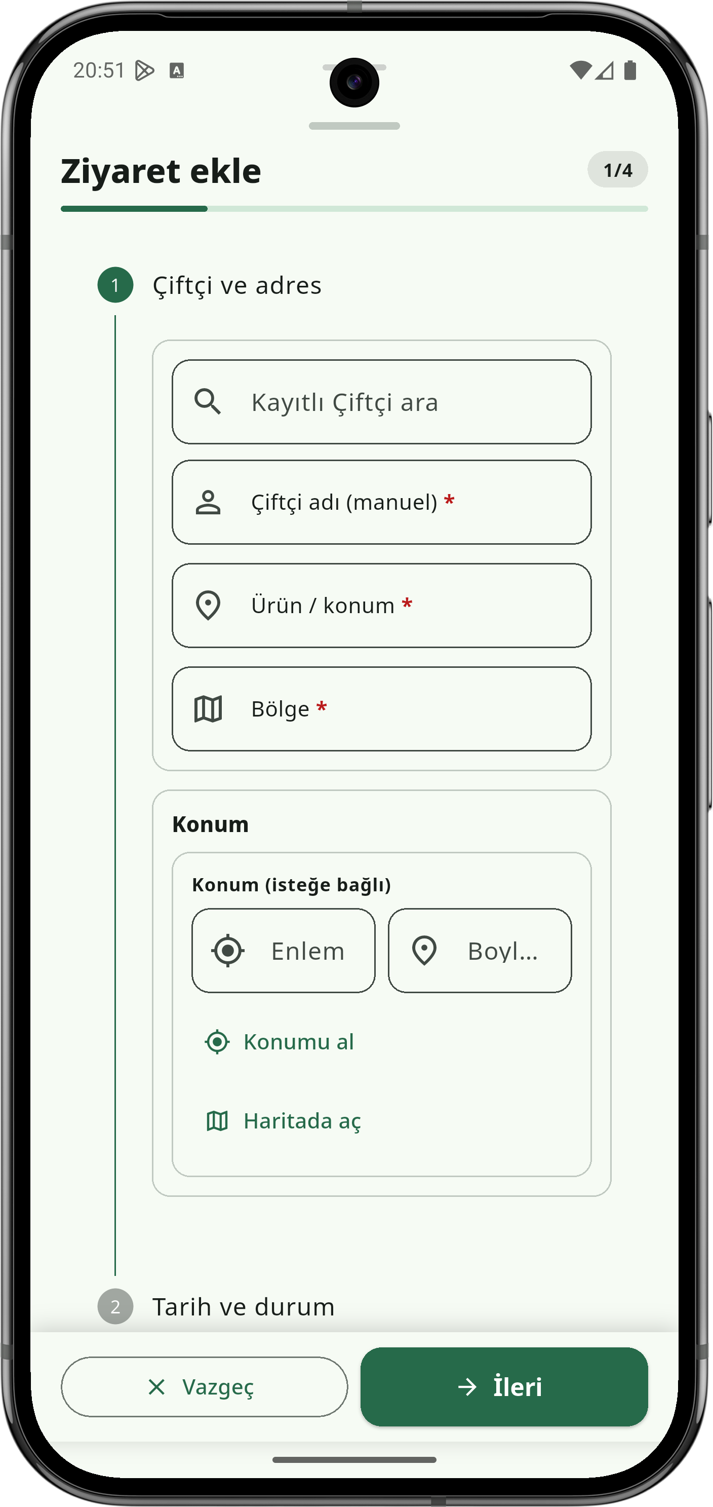 Ziyaret Ekle